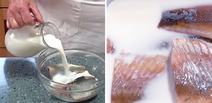 кулинарные советы, селедка в молоке