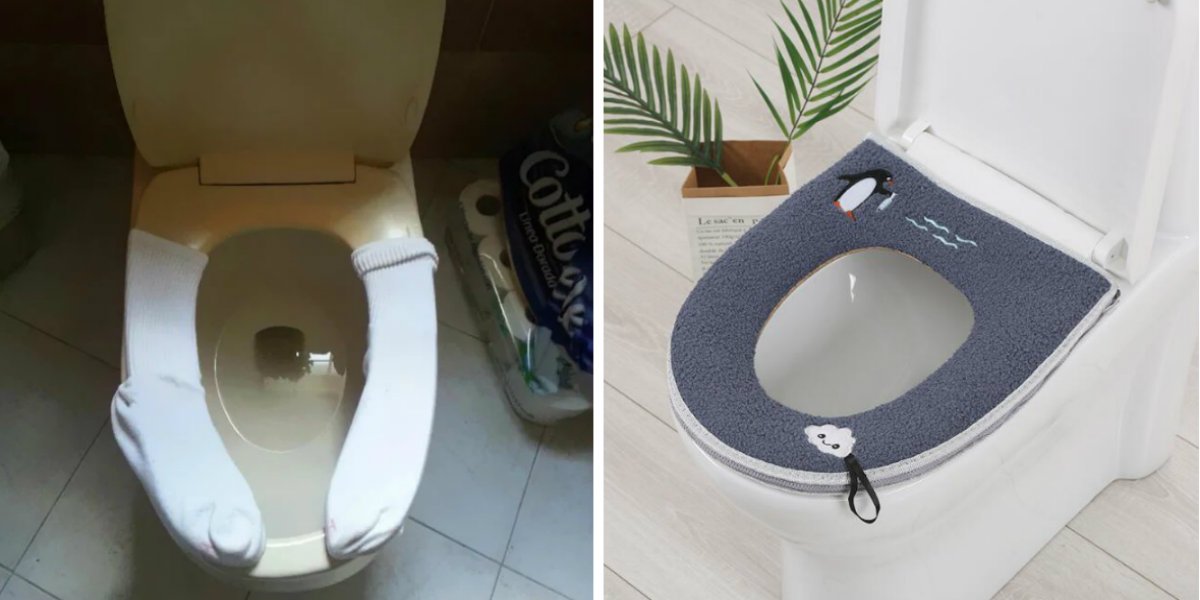 теплое сидение унитаза