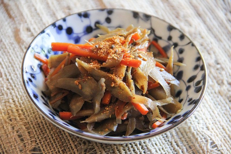 Лопух по корейски рецепт с фото пошагово