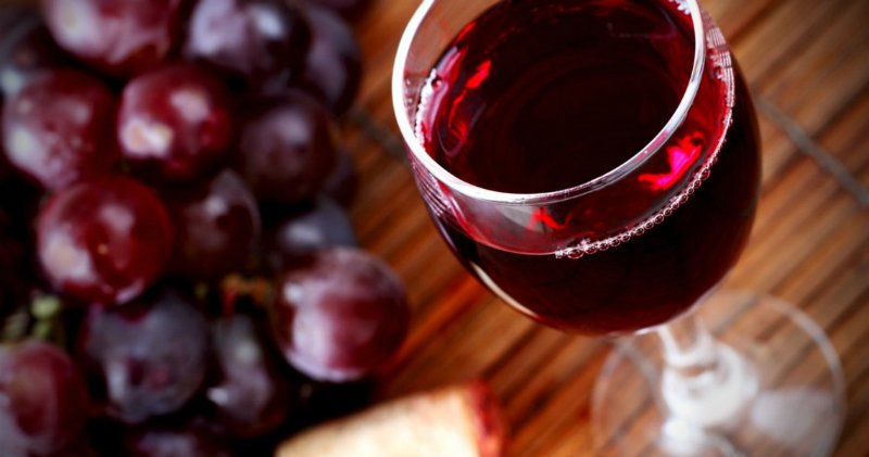 польза красного вина