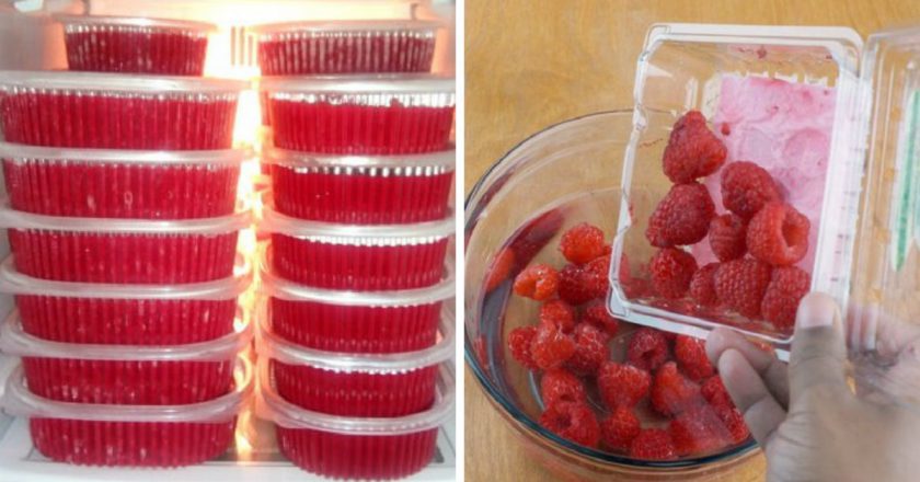 польза малины