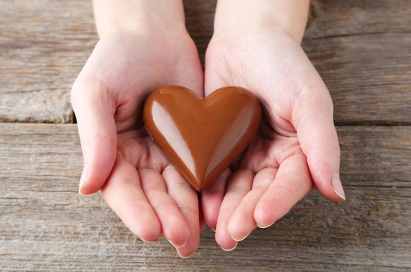 шоколад для сердца