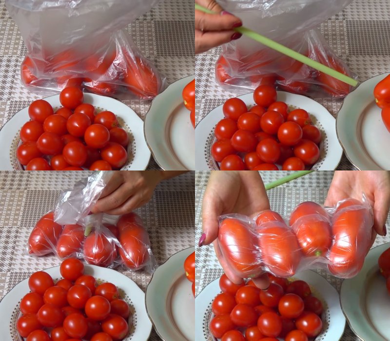 помидоры на зиму без уксуса