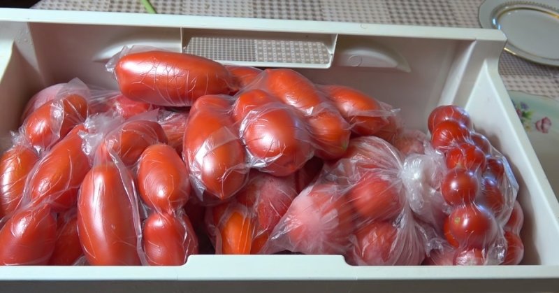 помидоры на зиму как свежие