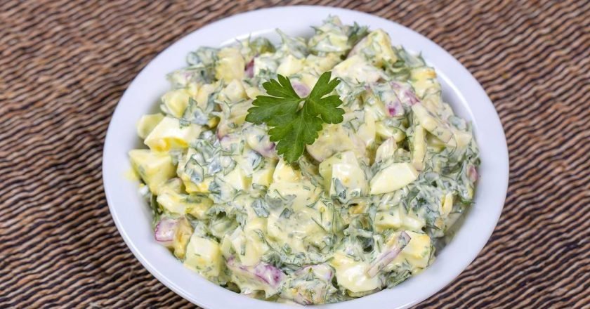 салат с редисом