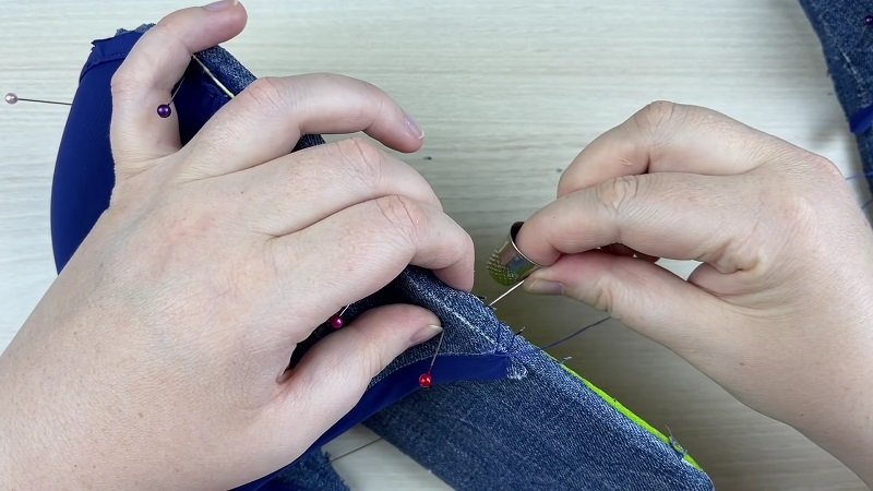 крепление подошвы и носка