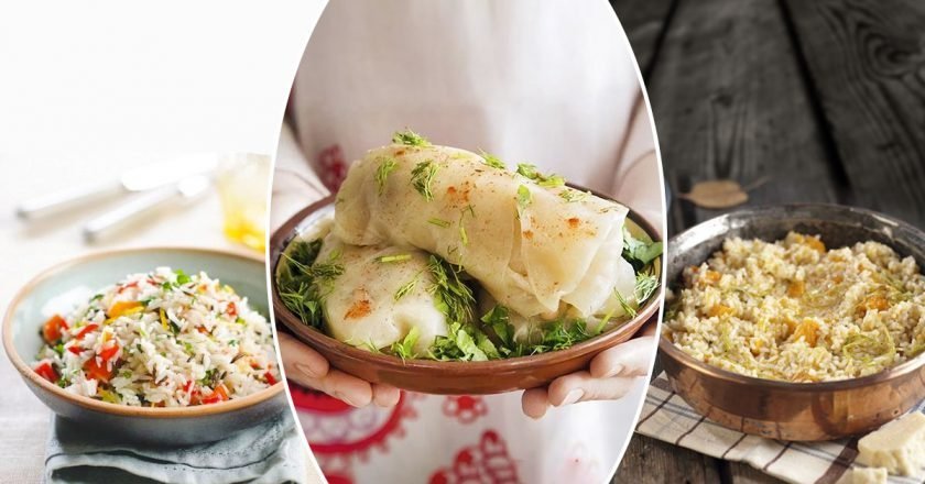 Постные рецепты с рисом