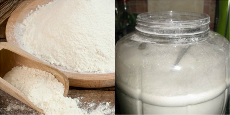 как хранить муку