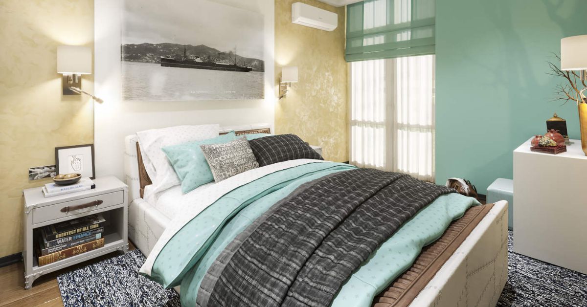 где расположить кровать