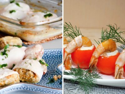 Праздничные блюда из морепродуктов