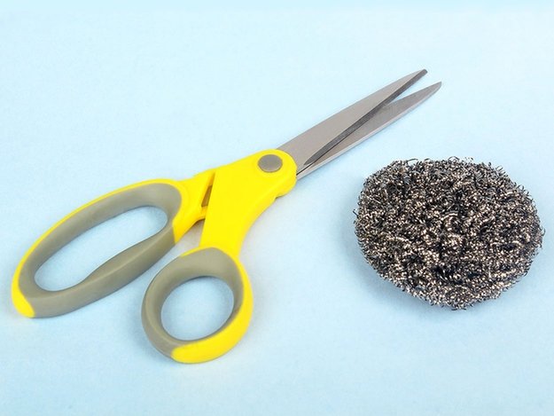 металлическая губка применение