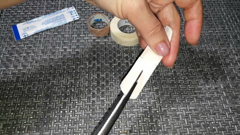 как клеить пластырь