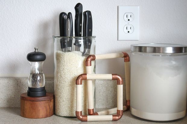 рис в подставке