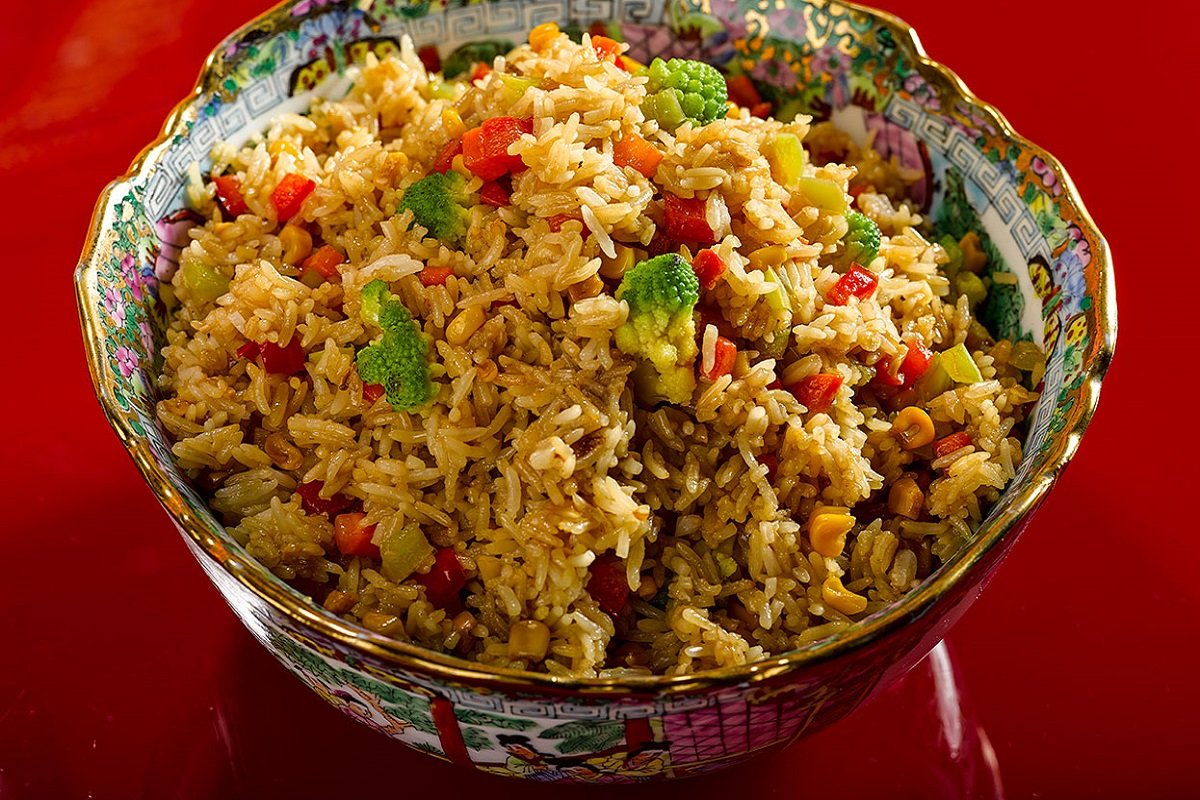 Рис с овощами по китайски рецепт с фото пошагово