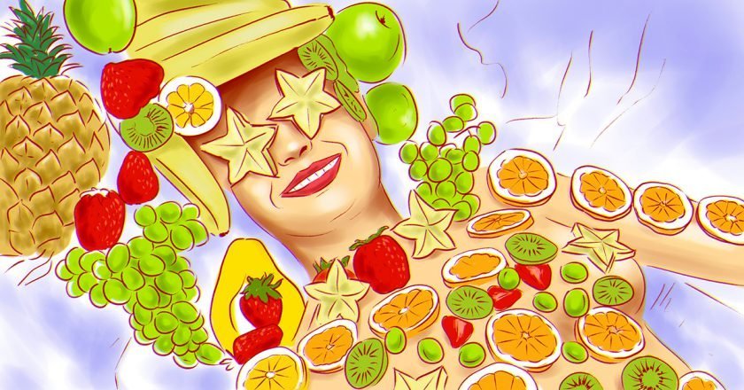 Продукты для здоровой кожи