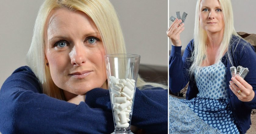 если глотнуть жвачку