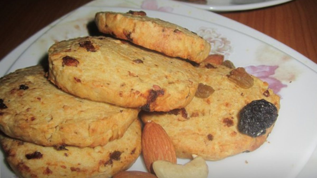 печенье с орехами