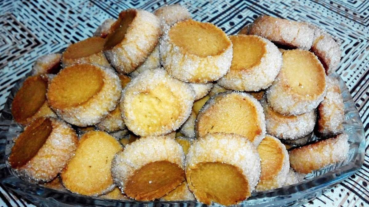 лимонное печенье