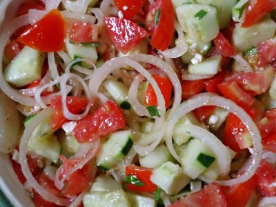 Простые диетические салаты