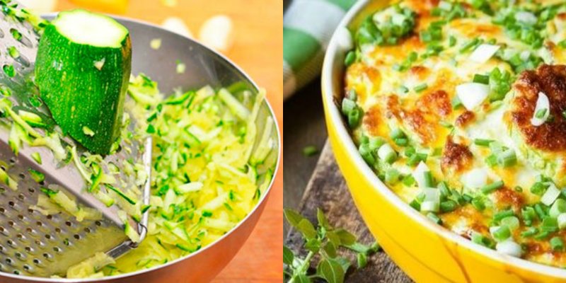 овощная запеканка с фаршем