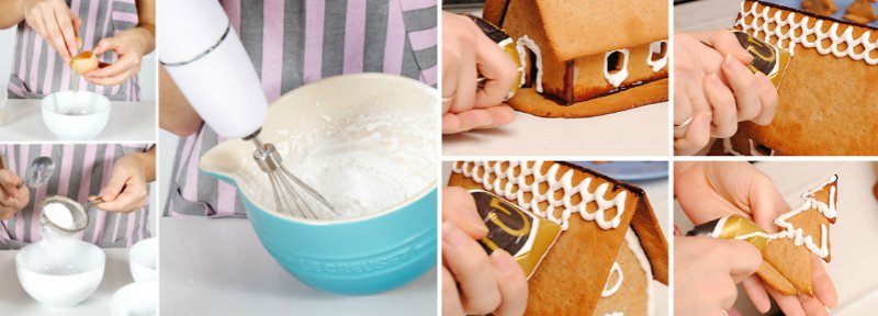 глазурь для пряничного домика