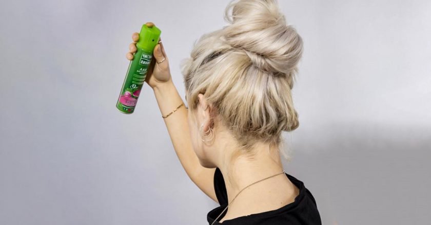 прическа пучок