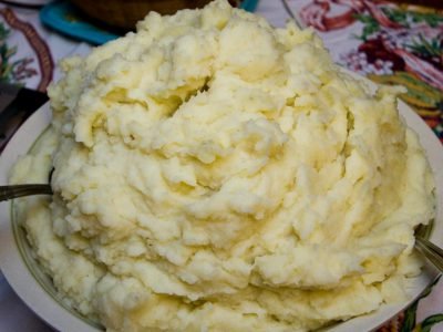 Картофельное пюре в микроволновке