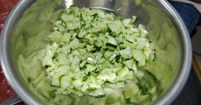 разгрузочный день на огурцах