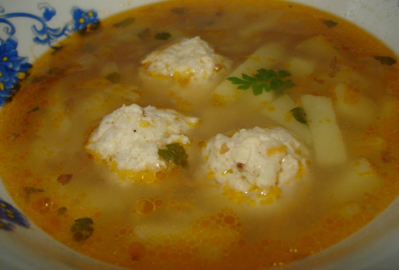 гречневый суп с фрикадельками