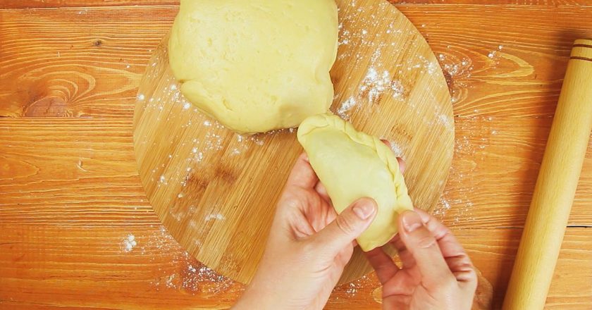 Пирожки с мясом в духовке