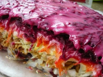 Рецепты селедки под шубой