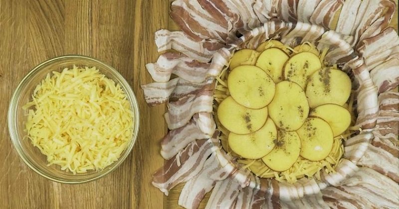 картофельный тарт