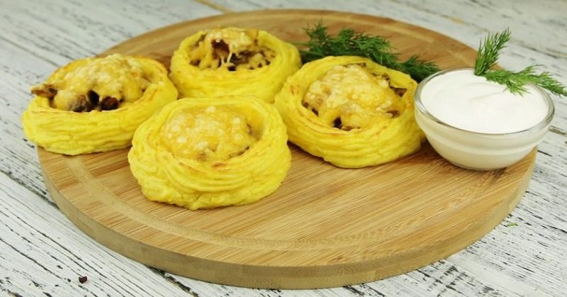 картофельные гнезда