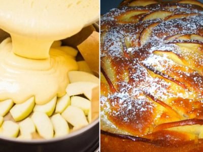 Рецепты яблочной шарлотки