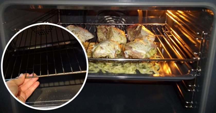 решетка в духовке