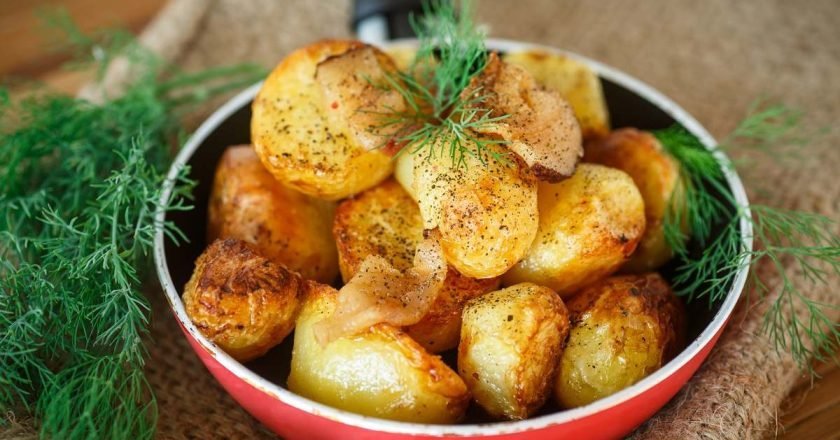 запеченная картошка