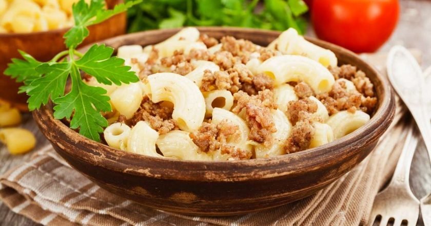 макароны по-флотски