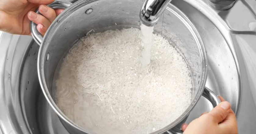 промывание риса