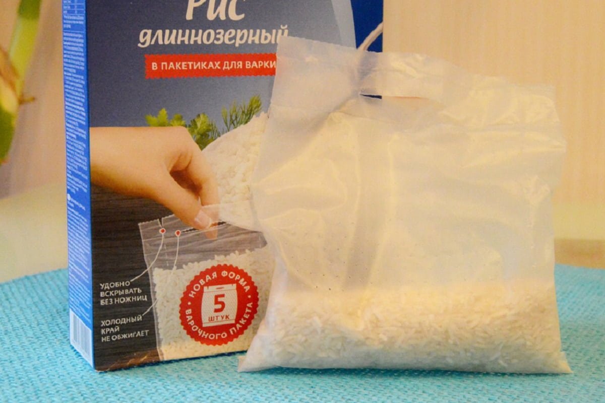 рис в пакетиках фото упаковки