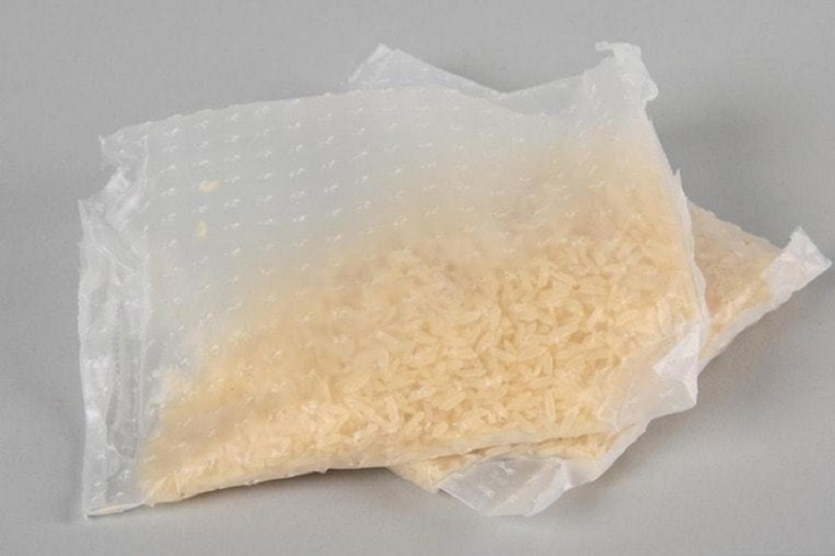 Рис в пакетиках