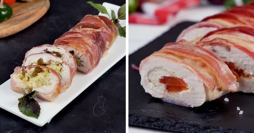 рулеты из куриного филе