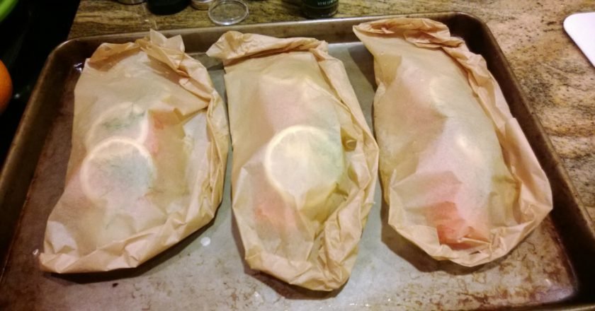 Рыба в пергаменте Рыба в пергаменте