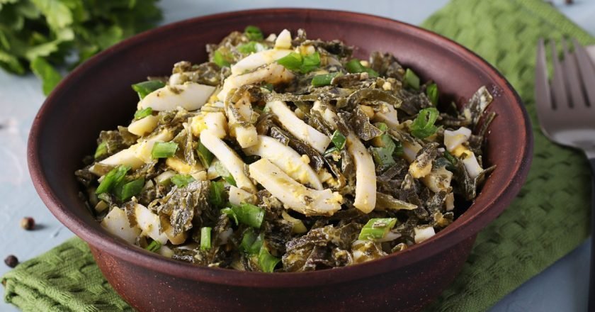 Полезные салаты из морской капусты на любой вкус