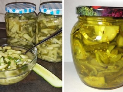 Салаты из огурцов на зиму
