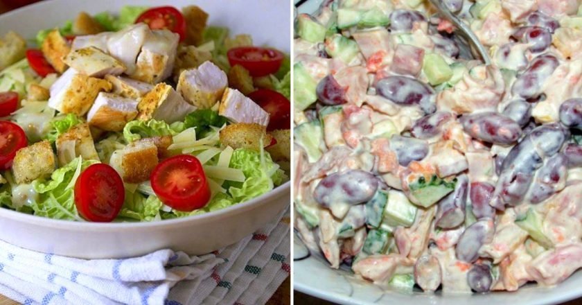 летние салаты