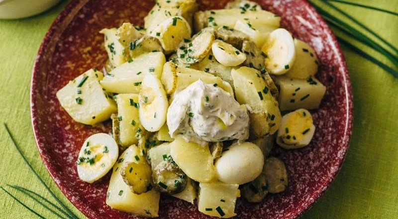 рецепти салатів з картоплі