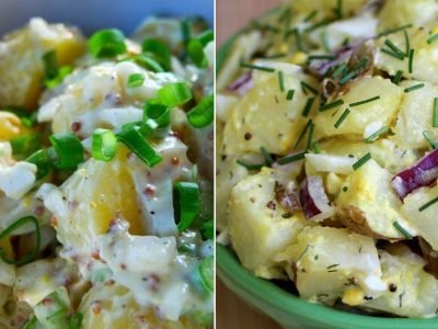 Салаты с картофелем