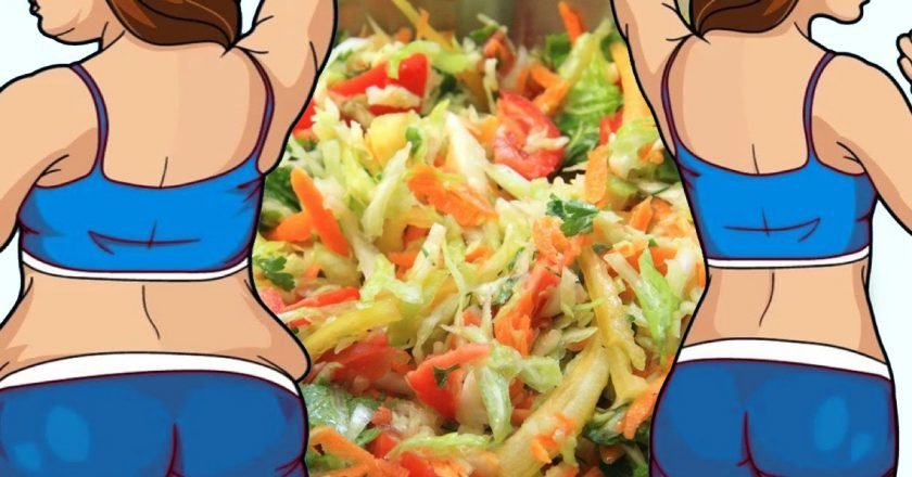 салаты с молодой капустой