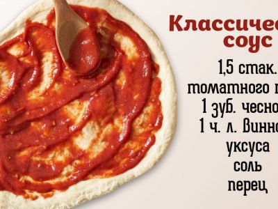 Самый лучший соус для пиццы