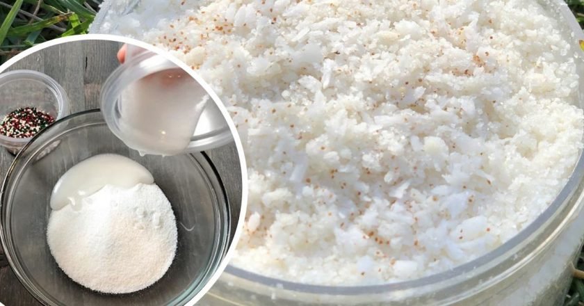 скраб кокосовый